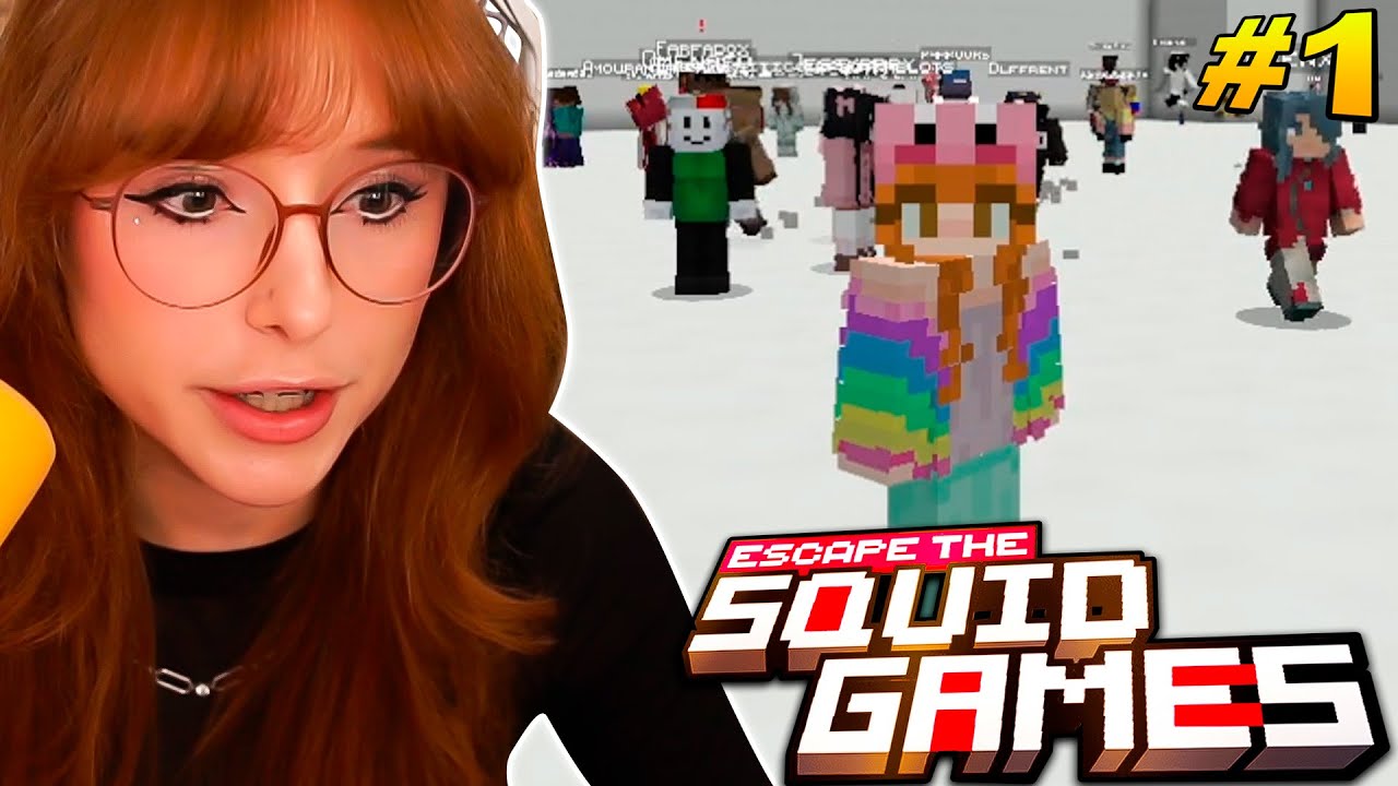 PATTY MEZA EN ESCAPE THE SQUID GAMES 😱😱 DIA #1