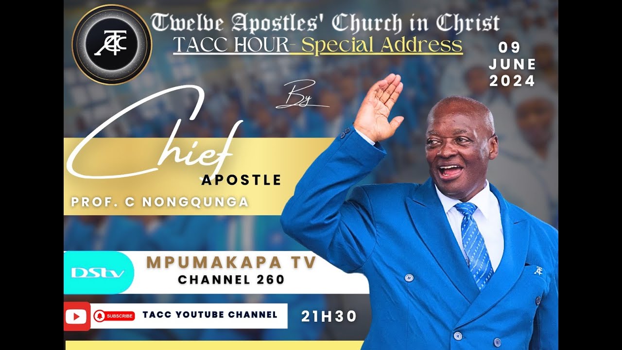 TACC Chief Apostle Address