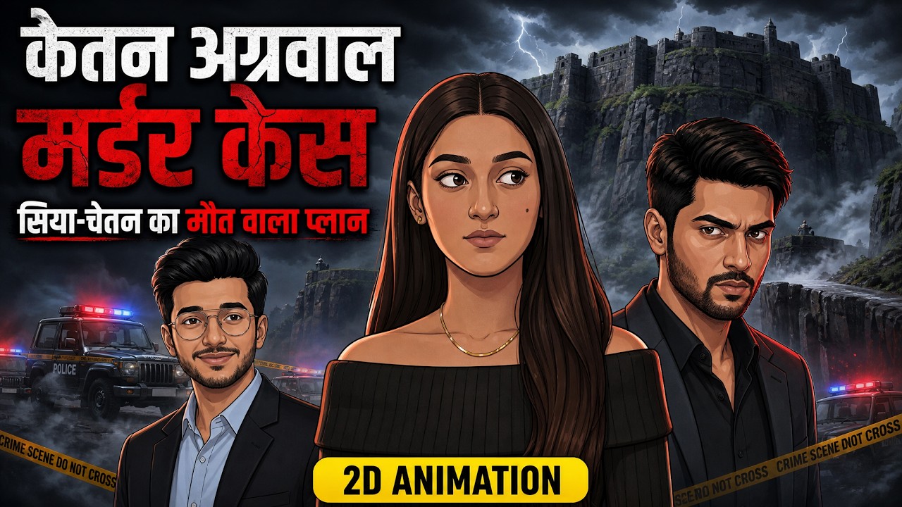 Ketan Agrawal Murder Case | Siya Goyal's 400-Foot Betrayal at Lohagad Fort | 2D Animation