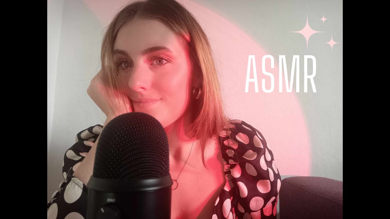 Ma première vidéo ASMR