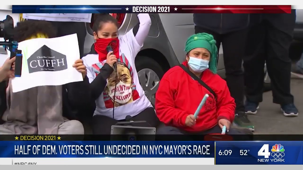 Half of Democratic Voters Still Undecided on the NYC Mayor's Race