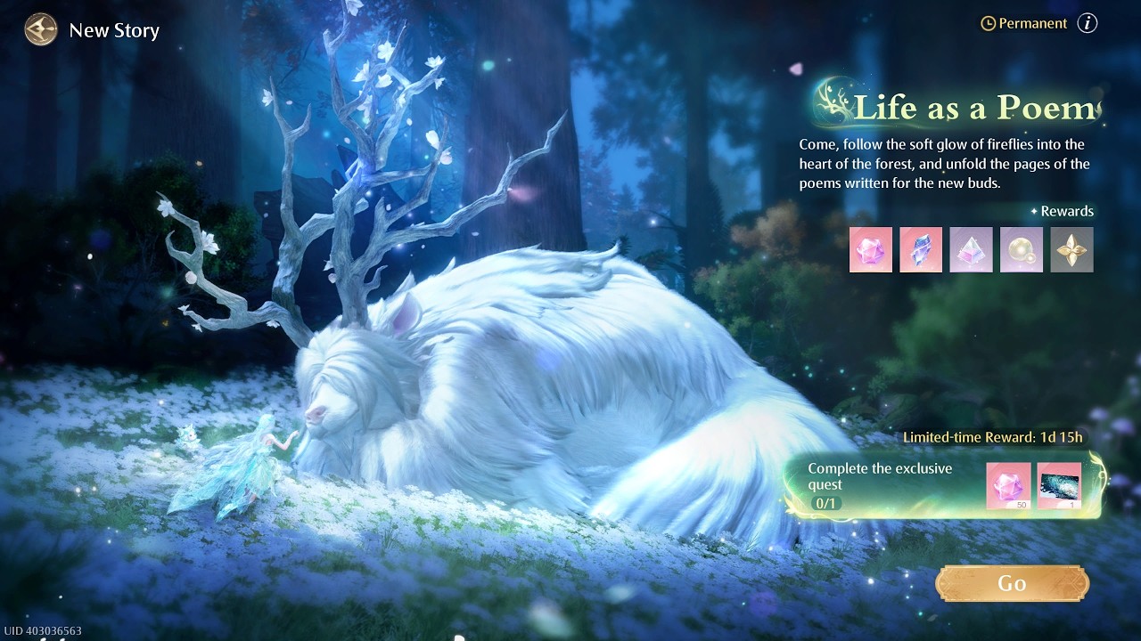Infinity Nikki Playthrough 45: Life as a Poem