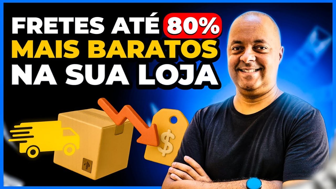 Configure um frete ate 80% mais barato na sua loja Nuvemshop