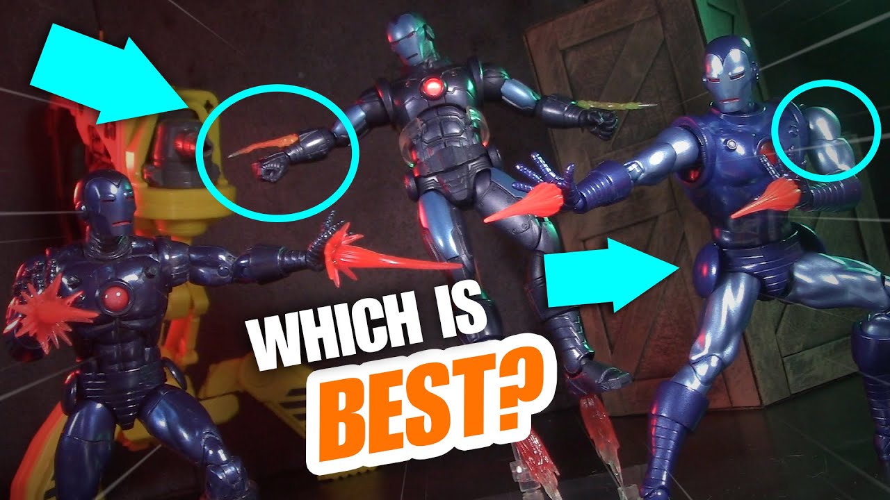 BEST STEALTH IRON MAN: Marvel Legends, MAFEX or Mezco One:12 Collective? Hasbro, Medicom 231 Review