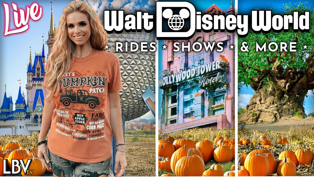 🔴LIVE: Disney World Stream! PLUS get to know LBV TV Maria & Chris! Q & A | Ask us anything!