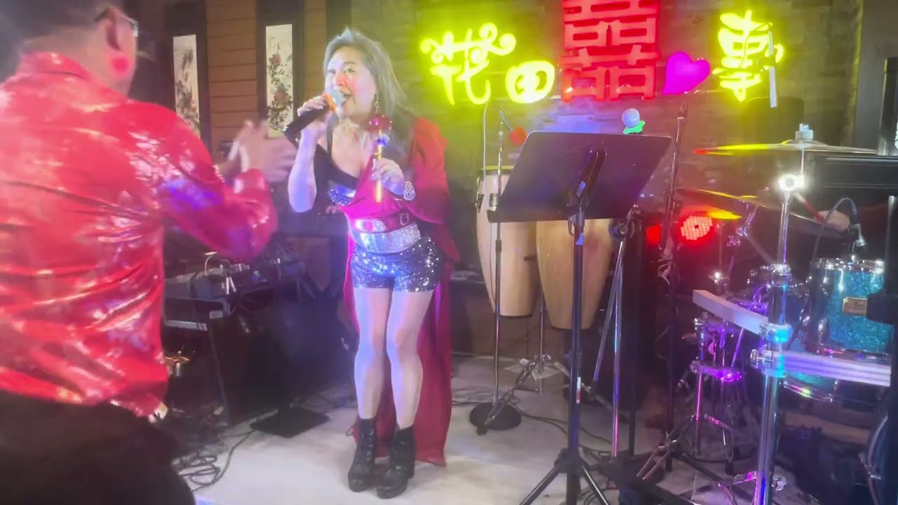 漫步人生路 鄧麗君 Cover Kat Tin with live band 鼓王 Francis , Daniel & Brandin keyboard 