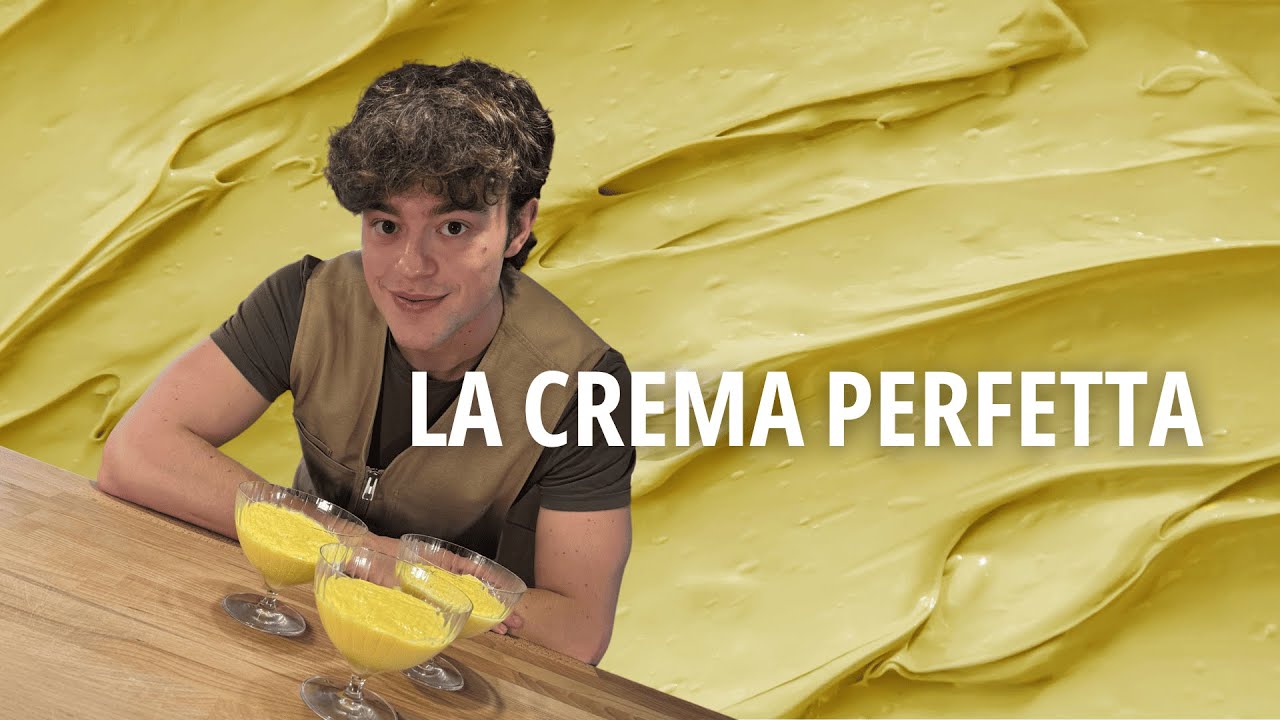 LE BASI DI PASTICCERIA: LA CREMA PASTICCERA