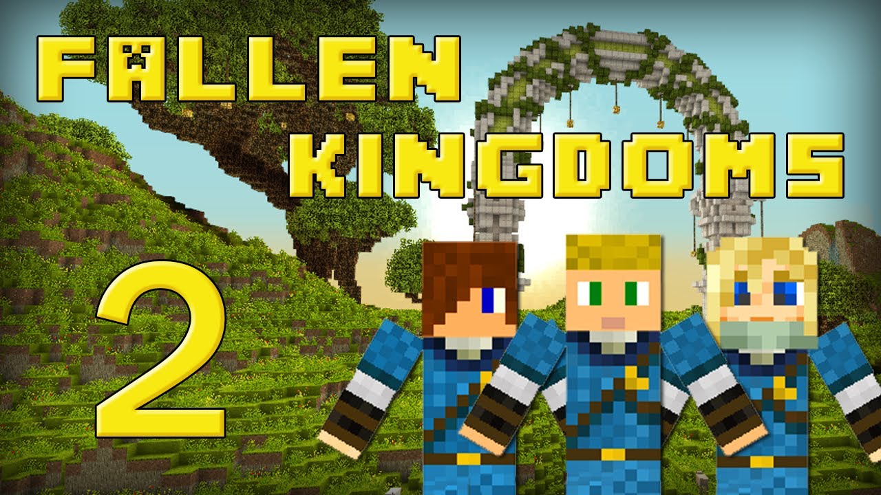 Fallen Kingdoms : Siphano, Leozangdar, Husky | Jour 2 - Minecraft
