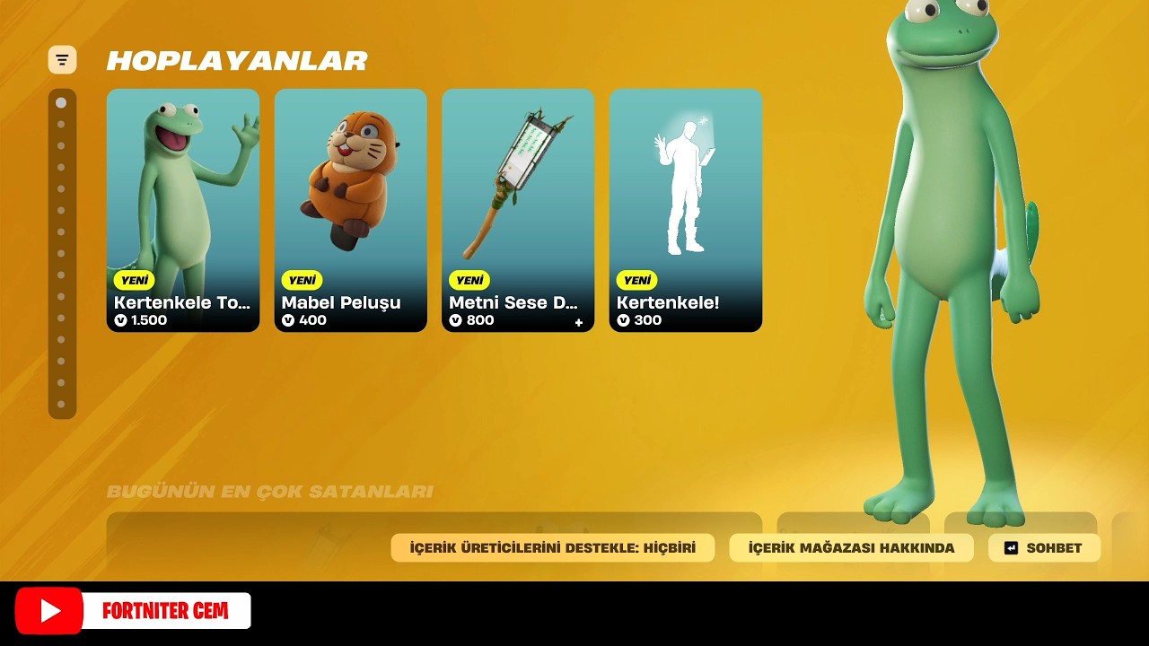 Fortnite 6 Mart 2026 İçerik Mağazası
