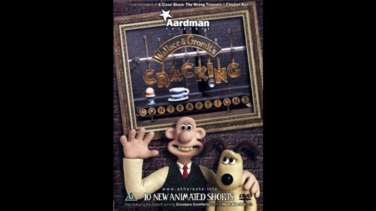 Wallace and Gromit: Cracking Contraptions (2002) DVD Menu Walkthrough