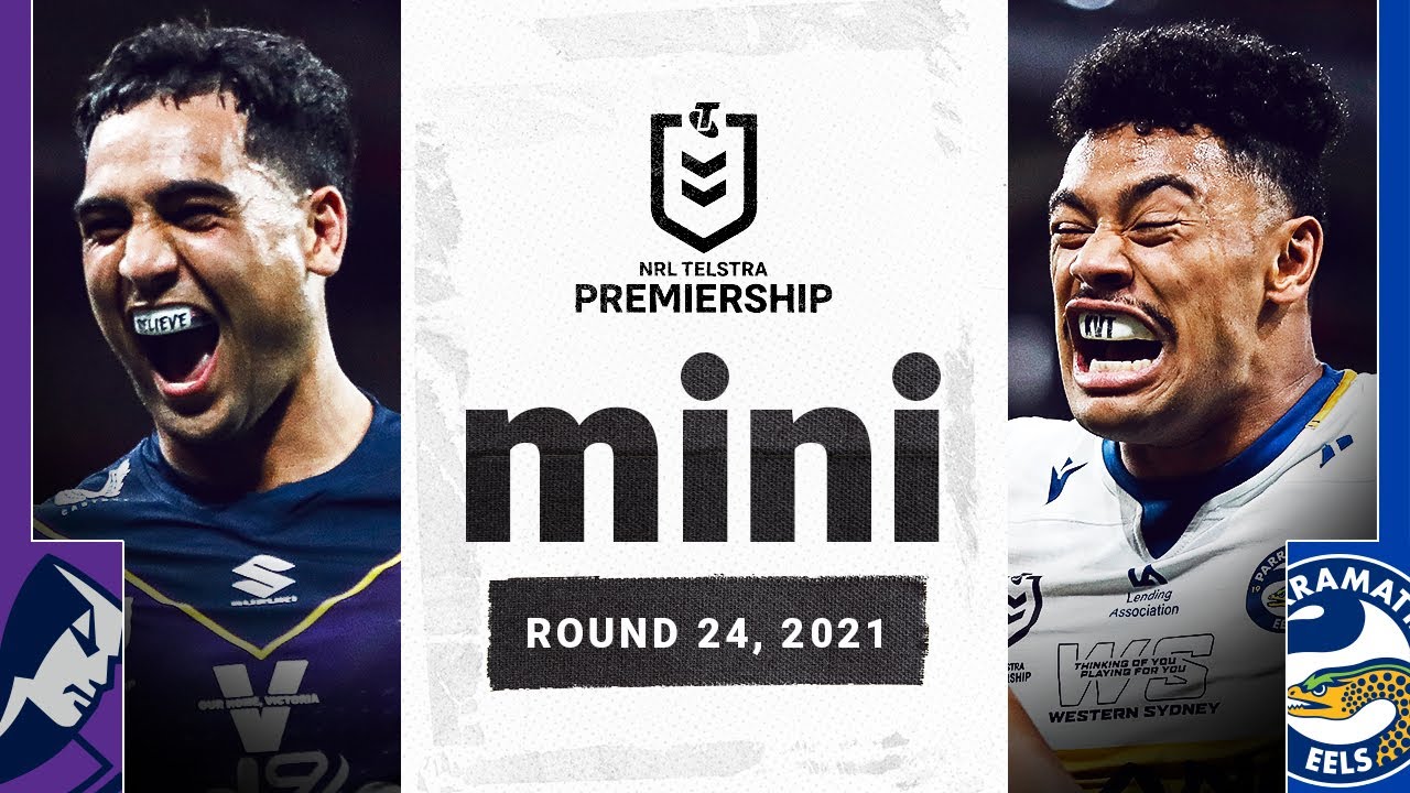 NRL Highlights | History denied | Storm v Eels Match Mini | Round 24, 2021 | NRL