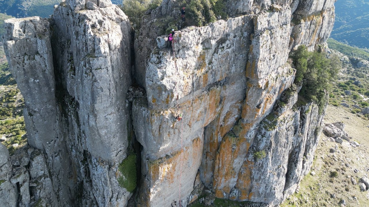 I Sirboni PERDA 'E LIANA ascesa alla cima e calata