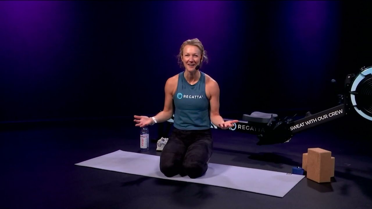 20-Minute Yoga for Rowers: Hip Focus with Coach KT - All Levels