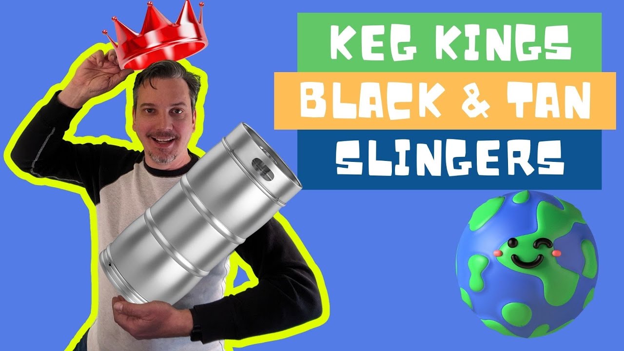 Slingers Canned Cocktails, Black & Tan, & Keg Kings Crowned