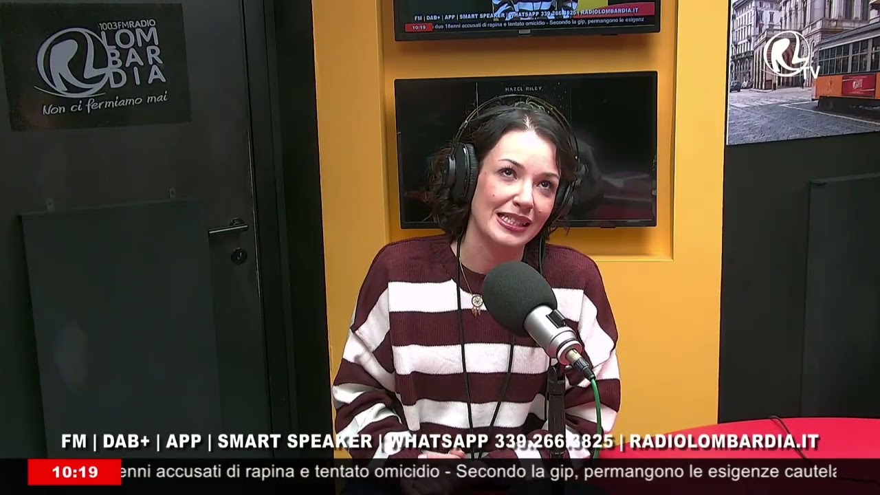 HAZEL RILEY & KARIM B su Radio Lombardia
