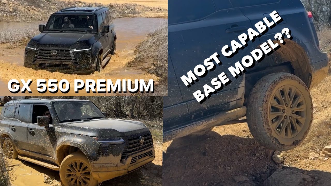 Lexus GX 550 Rock Crawling - Most Capable Base Model Ever??