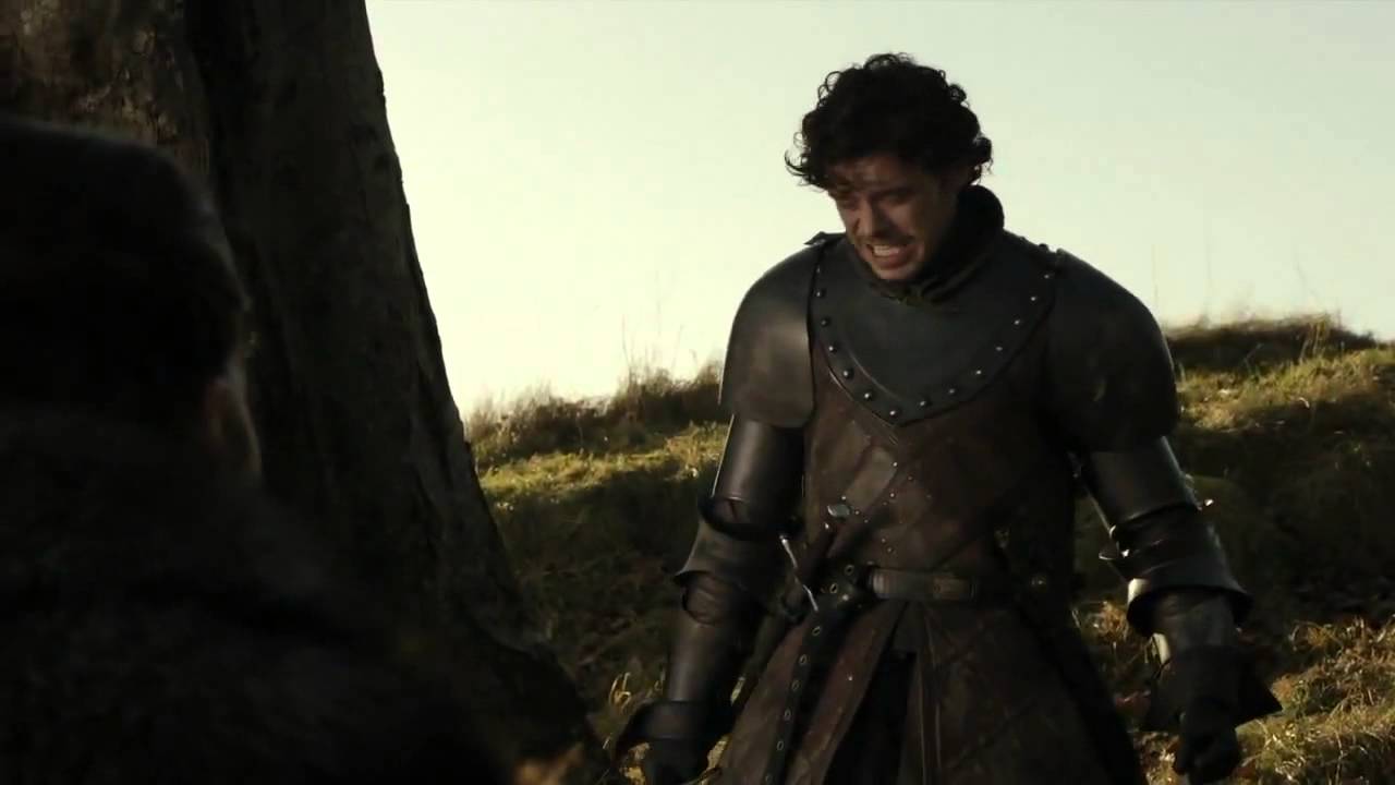Robb Stark After His Father Was Killed - Game of Thrones 1x10 (HD)