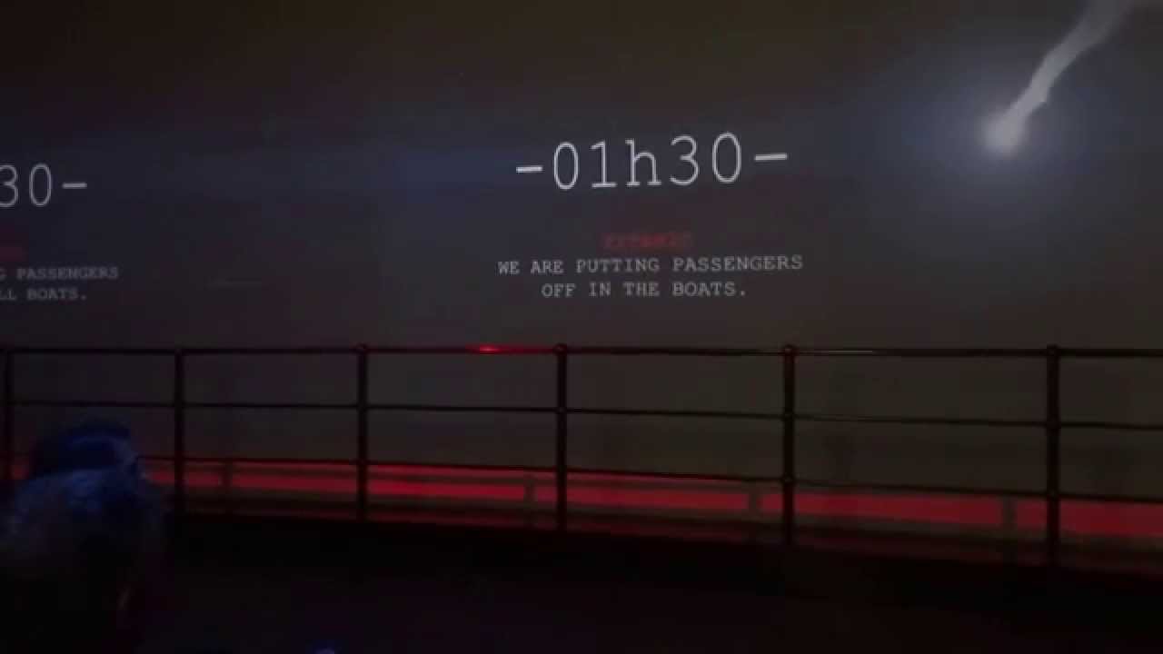 le naufrage du Titanic - cité de la mer - Cherbourg