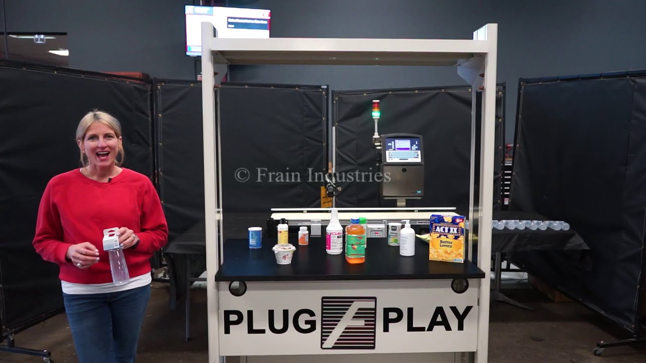 Video Jet Coder Ink Jet 1520 Demonstration
