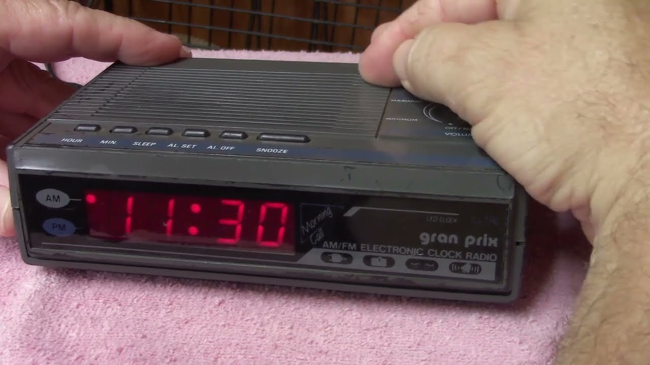 GPX Model D505 Alarm Clock