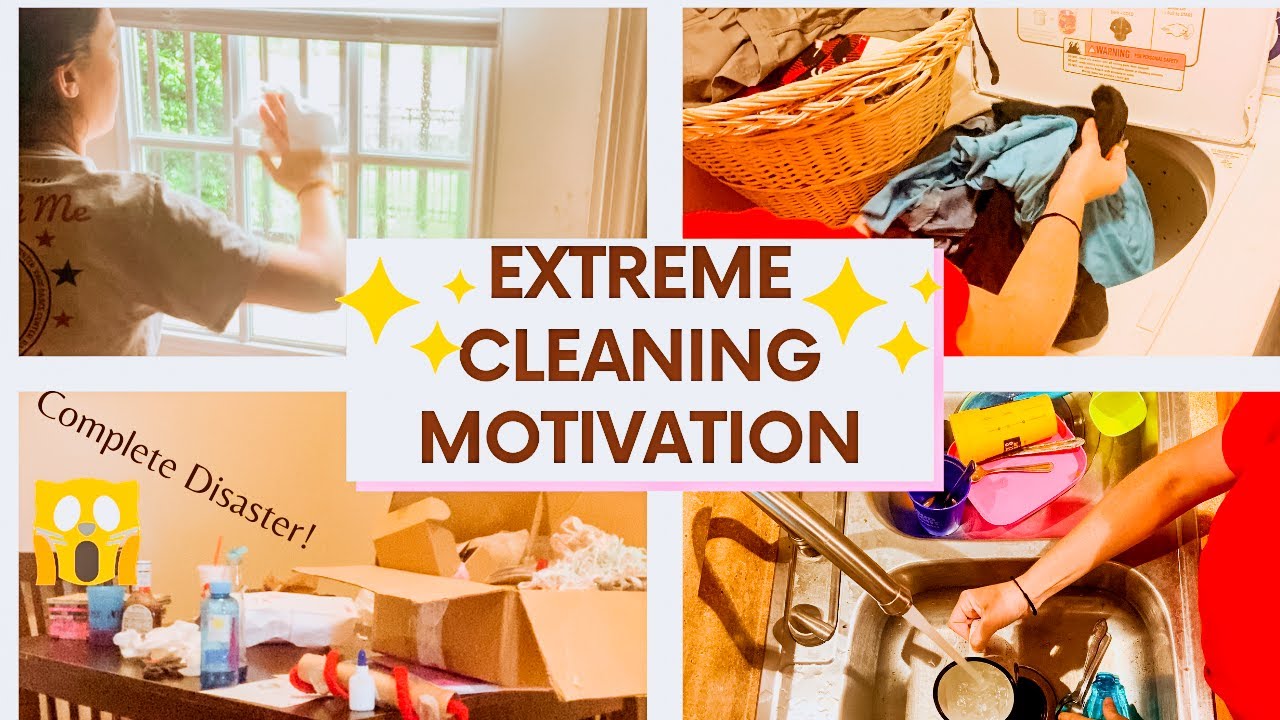 ✨ EXTREME CLEANING MOTIVATION | MY FIRST YOUTUBE VIDEO!