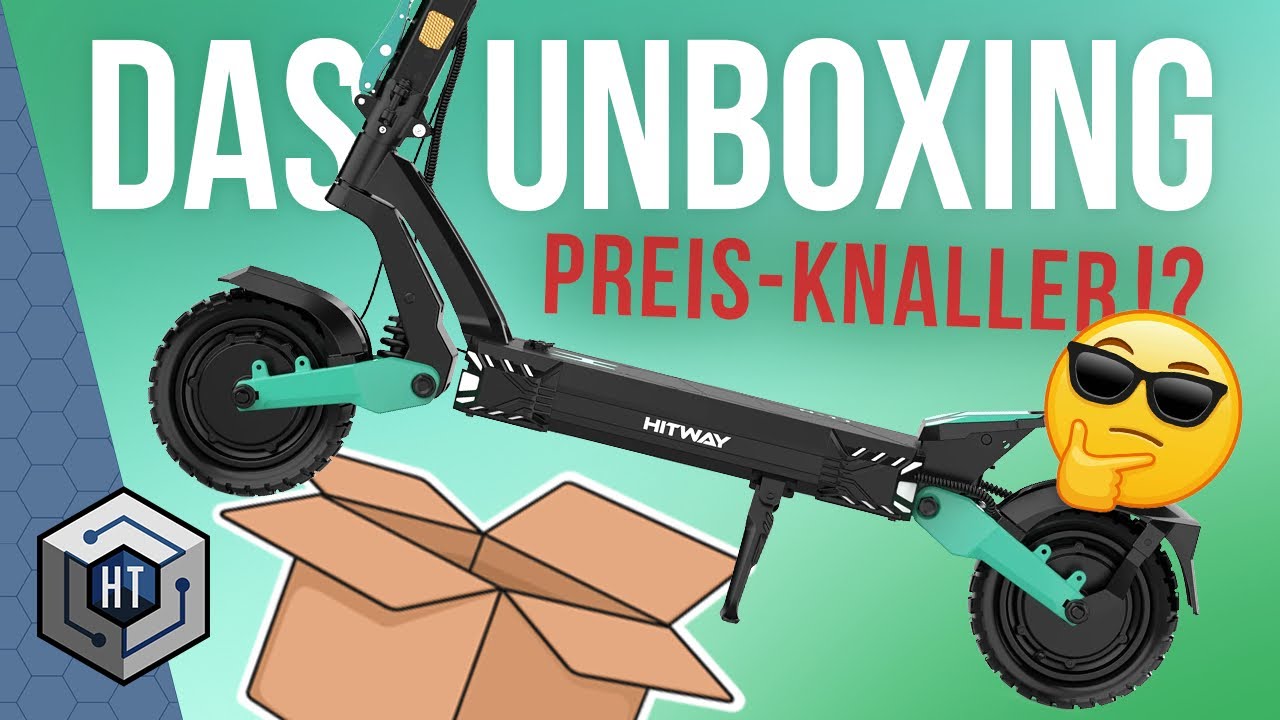 Macht alle platt: Hitway H11 Allrad E-Scooter mit 3200W & Vollfederung!
