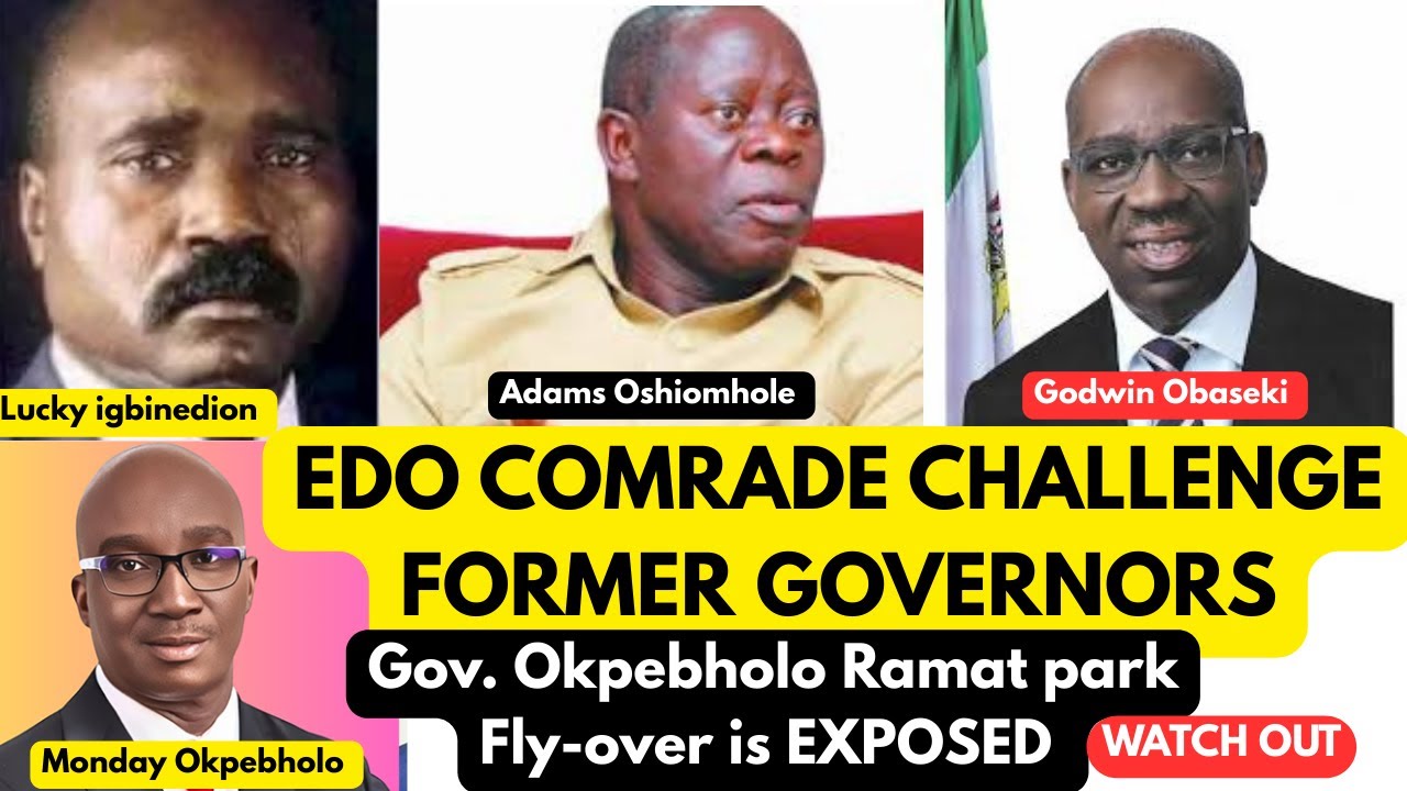 Edo Activist challenge Former governors/ Okpebholo fly-over is e&times;posed.