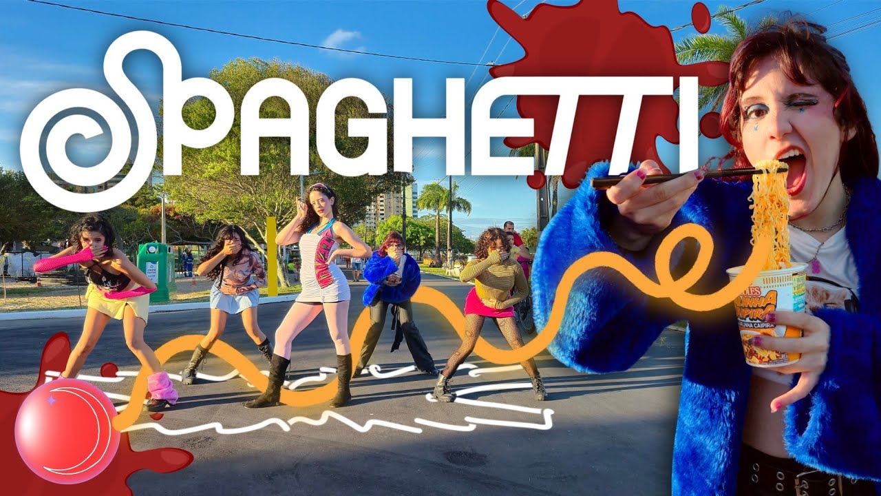 [48H CHALLENGE | 1ST IN BRAZIL 🇧🇷] LE SSERAFIM (르세라핌) 'SPAGHETTI' | Dance Cover by BM [ONE TAKE]