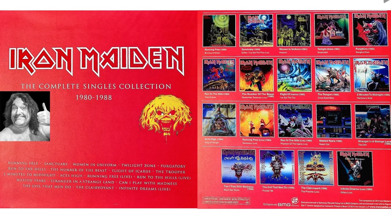 Iron Maiden - Полное собрание синглов 1980–1988: переиздание синглов 2014 года