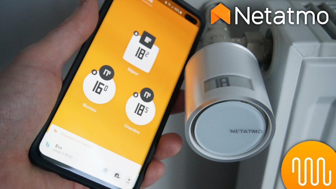 La vanne pour chauffage qui a une bonne tête 🤡 (Netatmo - Tête thermostatique connectée)