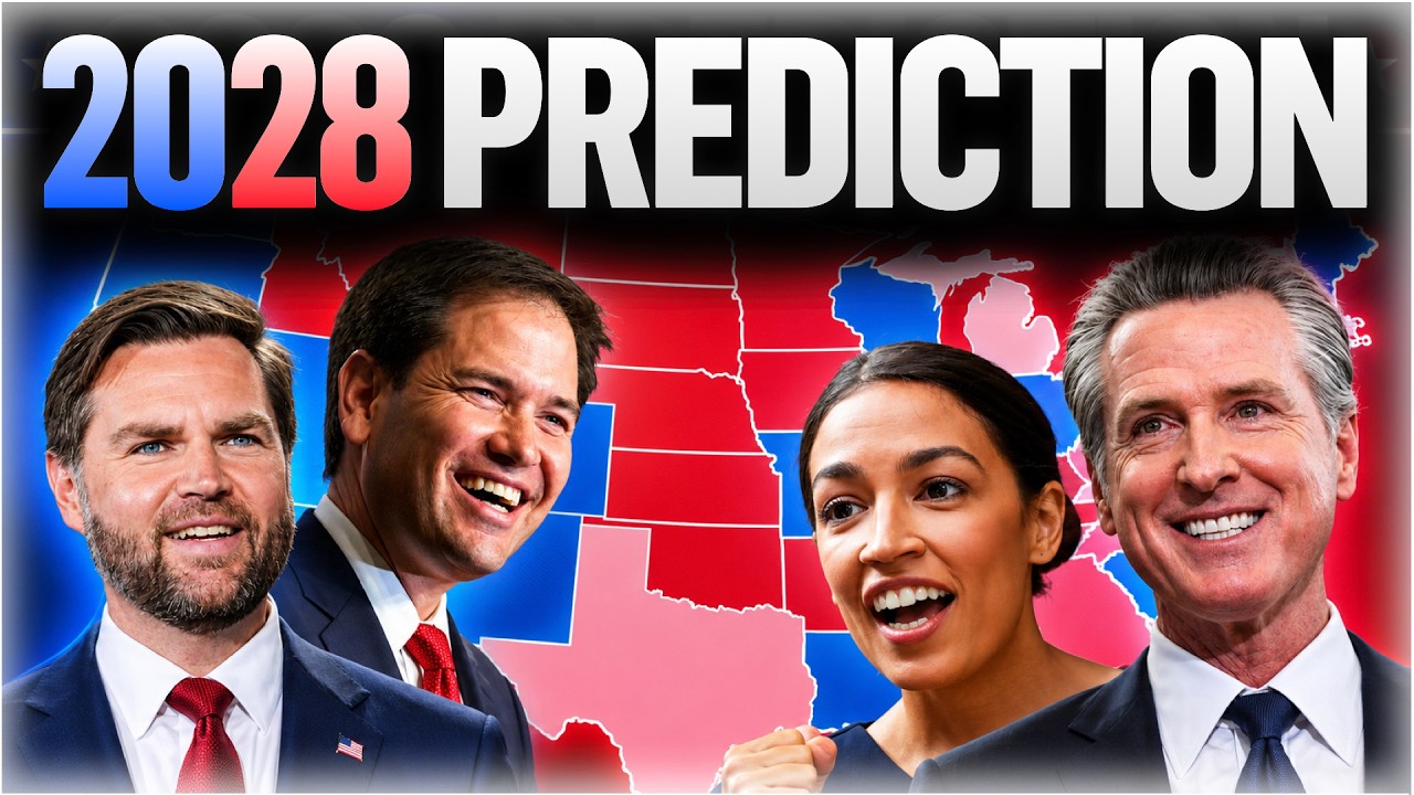 My FIRST 2028 PRESIDENTIAL Map Prediction! (EARLY POLLS)