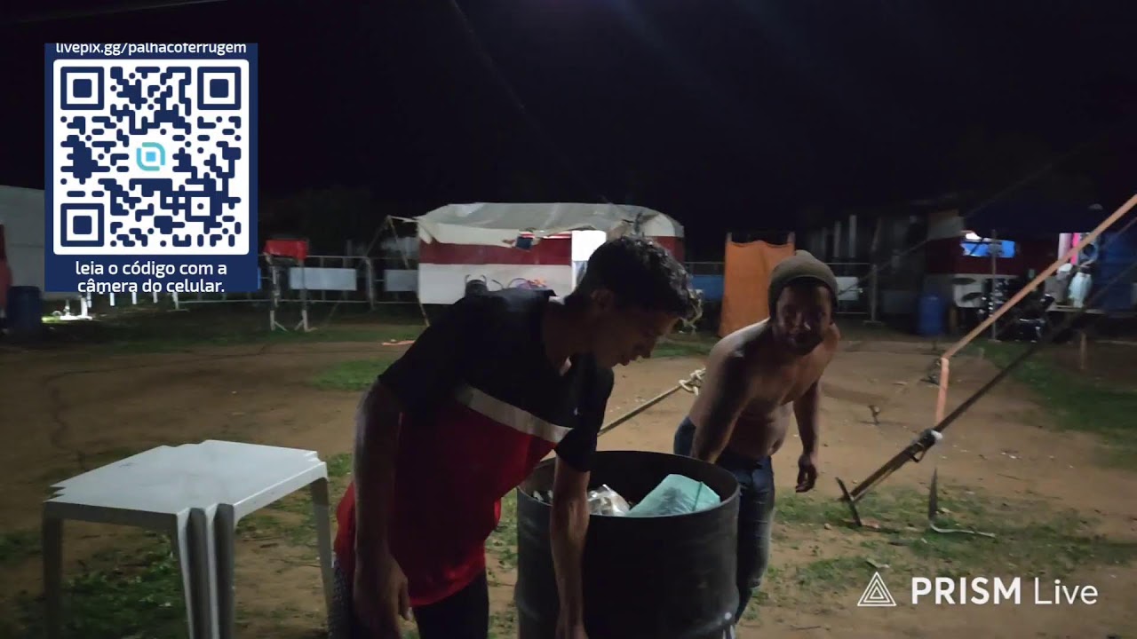 Transmissão ao vivo de palhaço ferrugem oficial