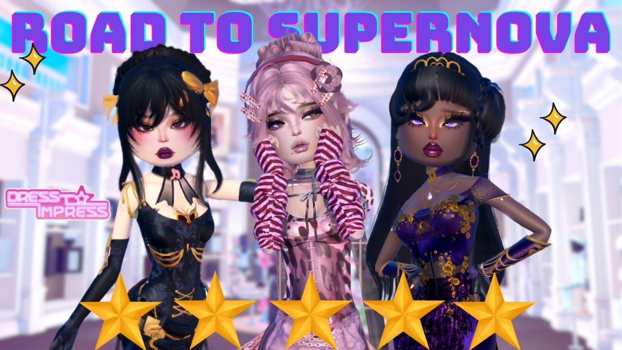 Can MY Fits Carry Me To *SUPERNOVA* In Dress To Impress!? | ROBLOX