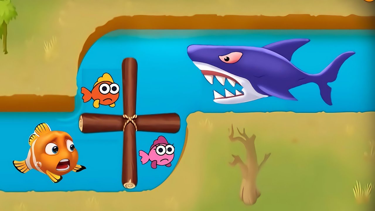 Save the Fish | Pull The Pin | Can This Fish Survive?| ios Android Gameplay Walkthrough | Part 105