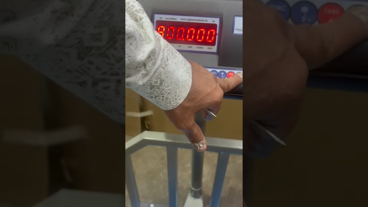 Calibration & Menu Setup TI-T3A12 High Precision Weighing Indicator