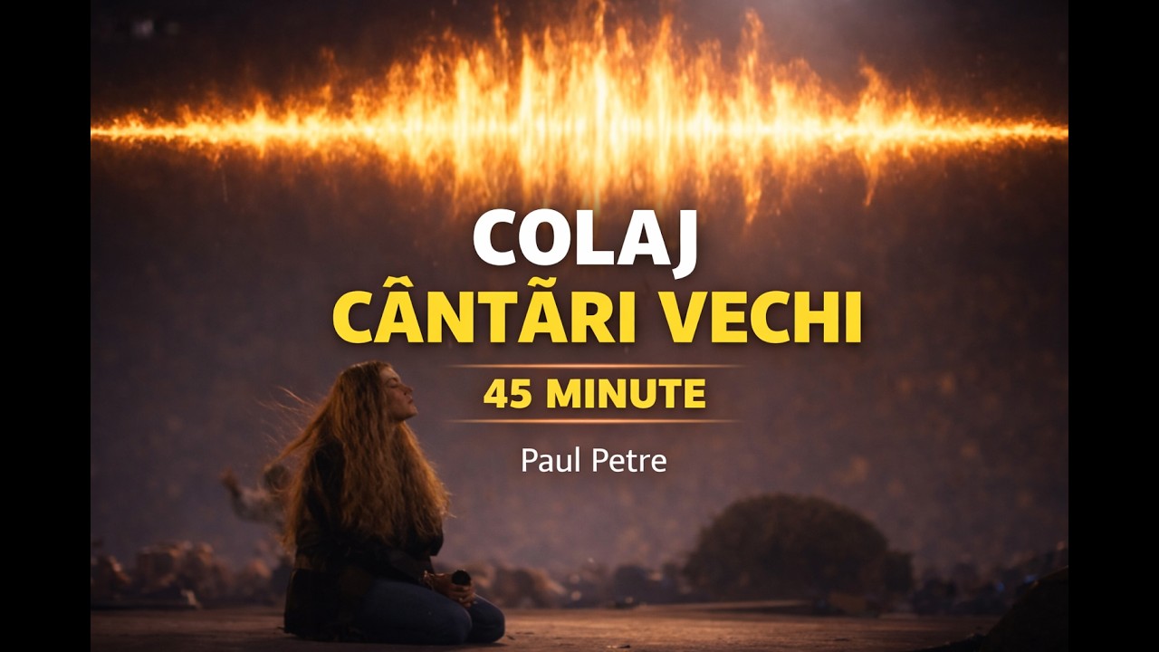 LIVE – Cântări Vechi Creștine  Imnuri Vechi  45 Min – Paul Petre