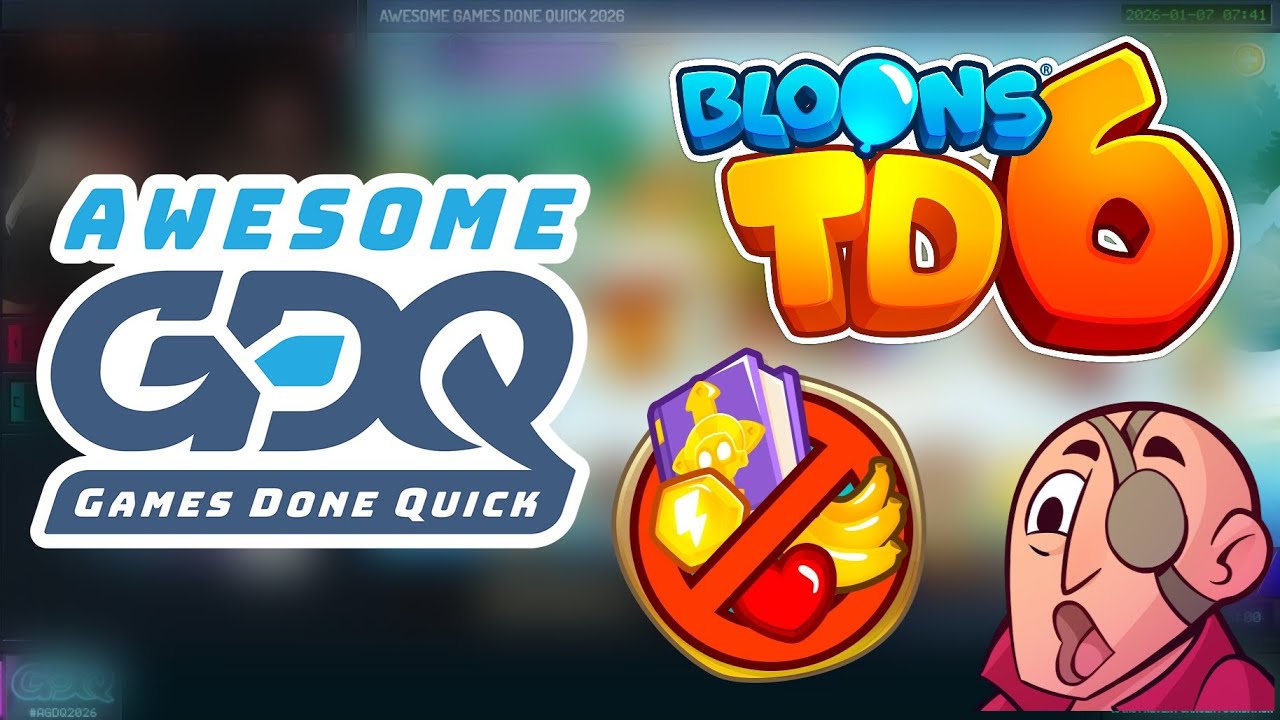 Reacting to my AGDQ2026 BTD6 Run!