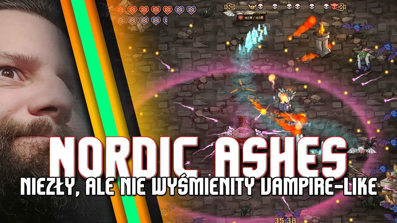 Nordic Ashes / Ciekawy nordycko-wikingowy survivors-like