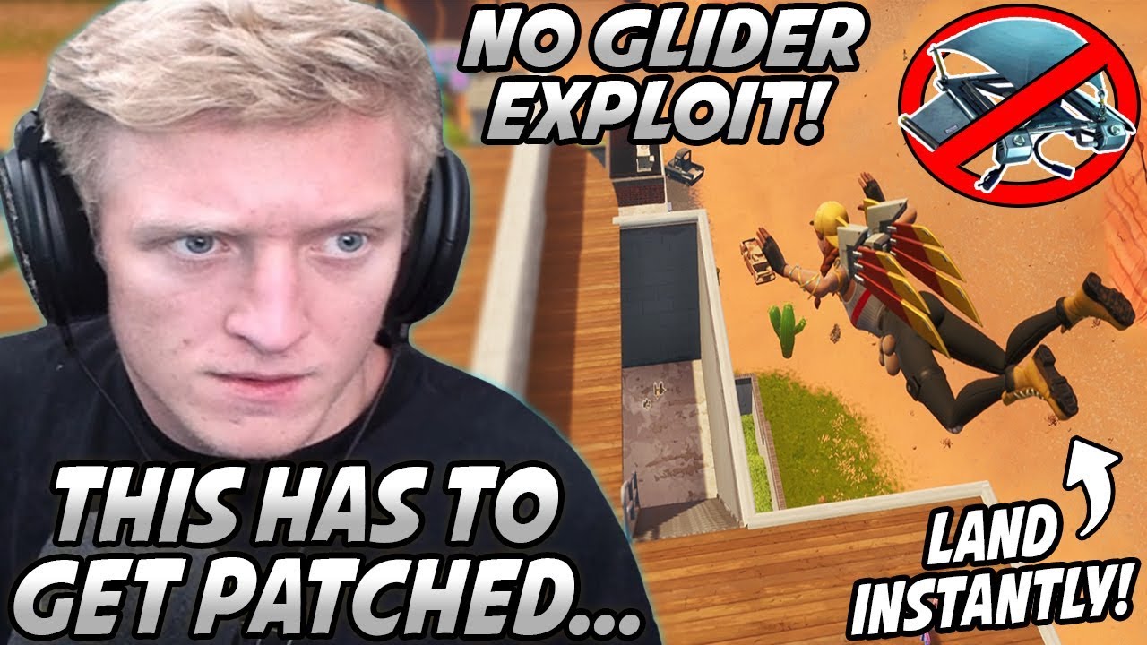 Tfue SHOCKED After Finding A Broken EXPLOIT To NEVER Deploy Your Glider! (Fastest Drop Possible)
