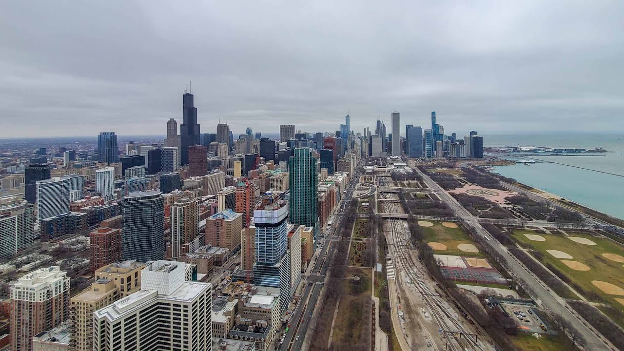 A South Loop 3-bedroom, 2-bath model 3S-F at the iconic NEMA apartments