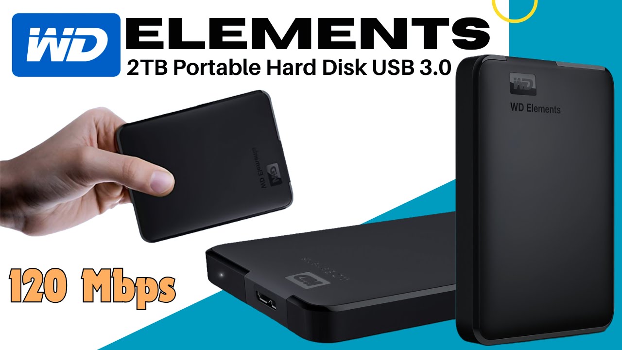 WD Elements 2TB External Hard Disk Review | Best Portable HDD with USB 3.0| #tech #gadgets #harddisk