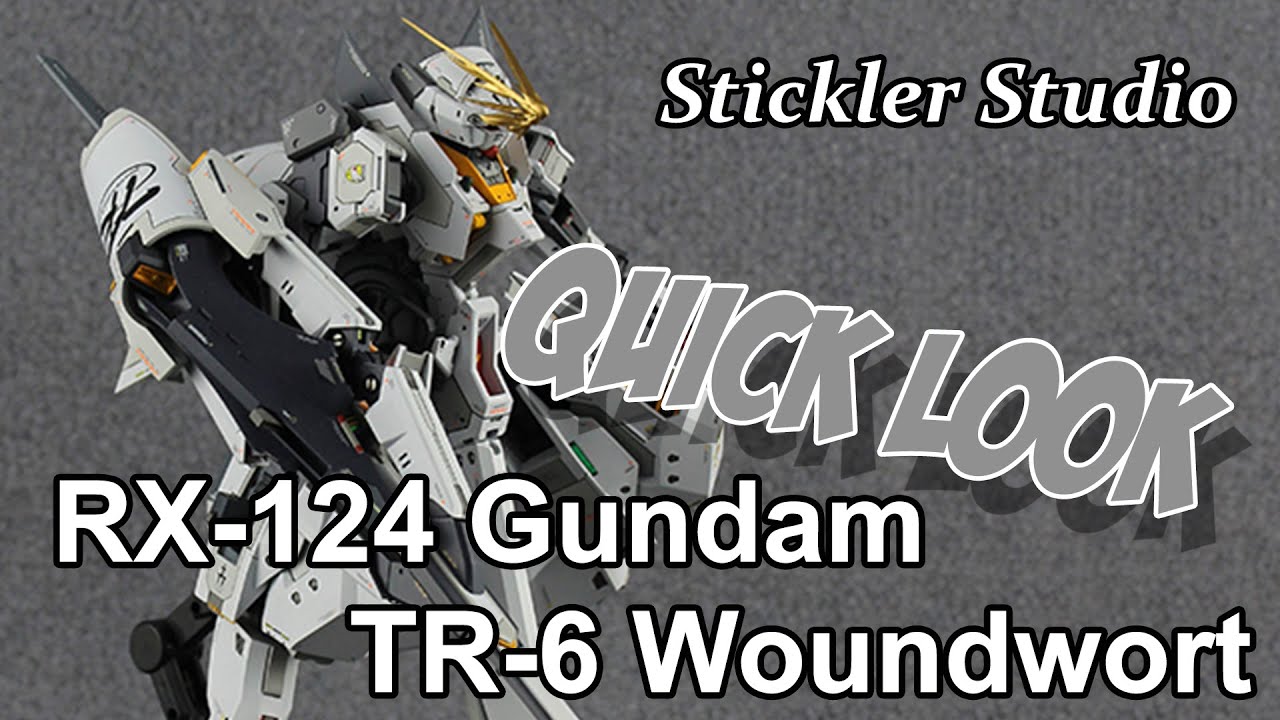 Stickler Studio 1/100 RX-124 Gundam TR-6 Woundwort Quick Look - # 192
