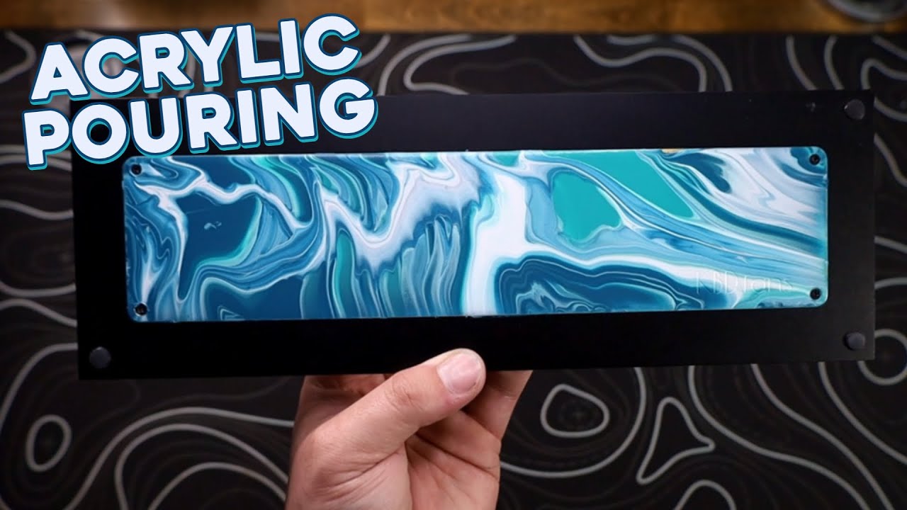 Painting my Custom Keyboard...