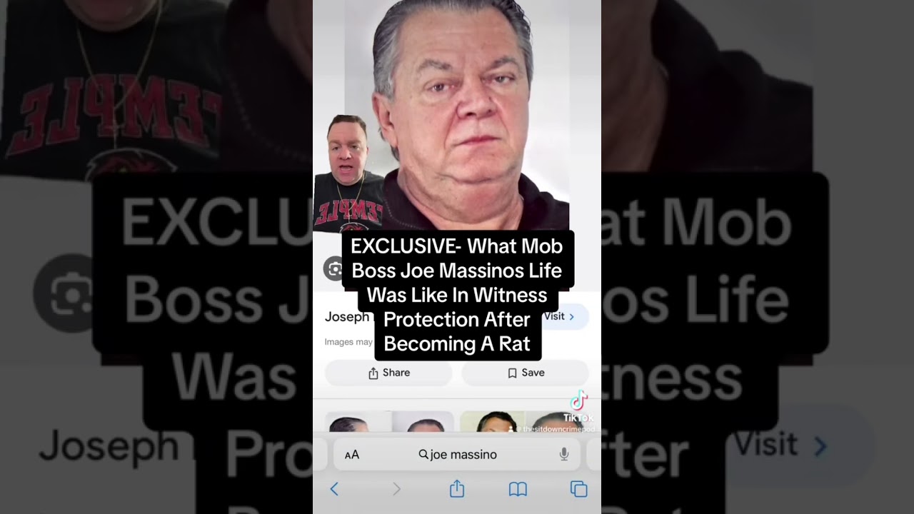 Joe Massino&rsquo;s Life After Becoming A Rat #americanmafia #truecrime #mobsters #mob #mafia #mobster
