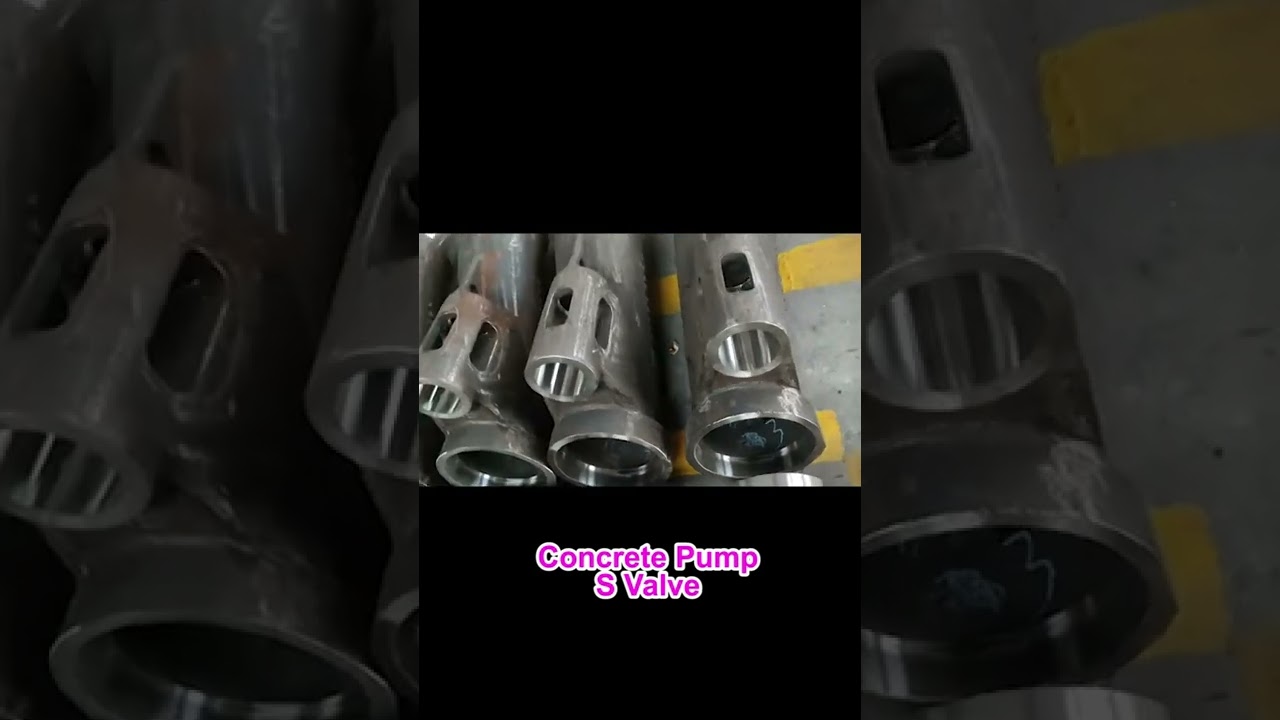 concrete pump s valve semi finished