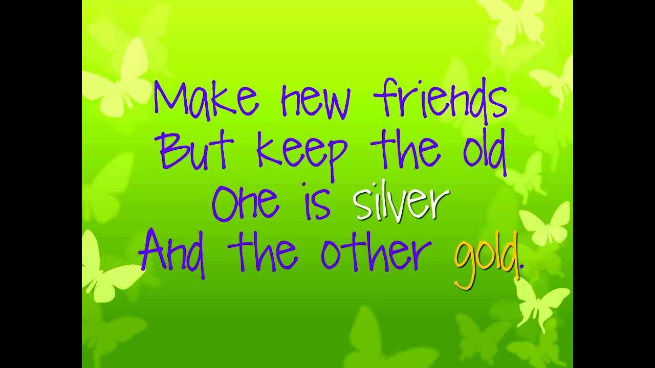 Girl Scout Song Make New Friends