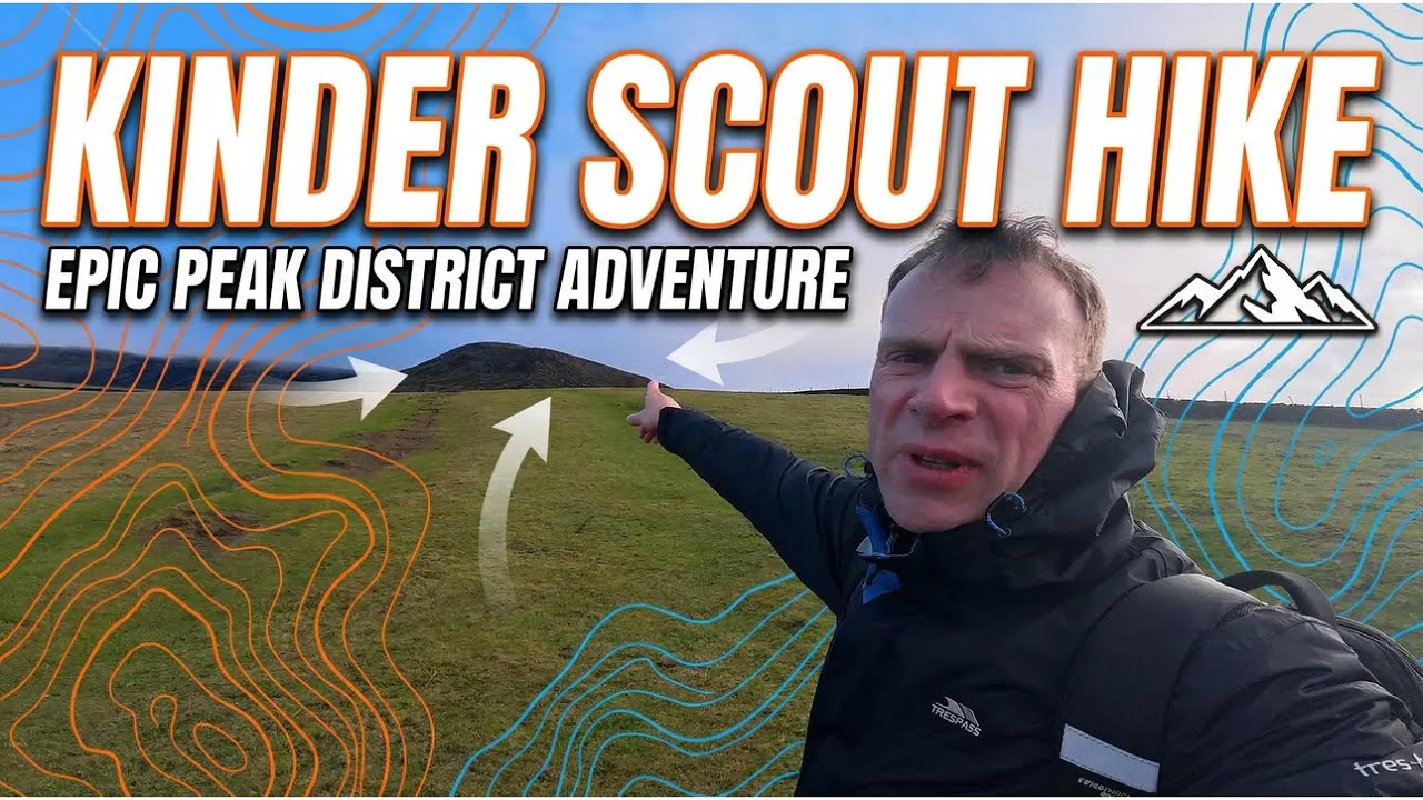 Kopimas i Kinder Scout kalniuka