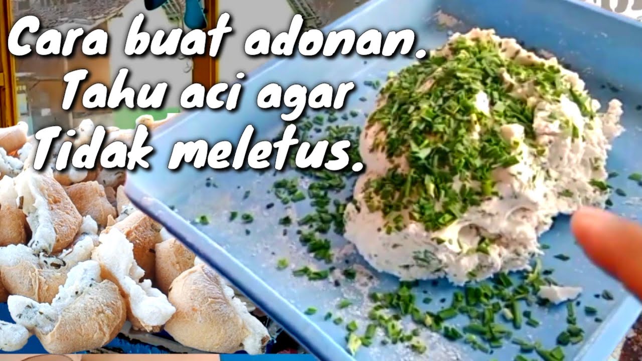 Mengapa Tidak Dari Dulu.!! Ternyata Sangat Mudah.Membuat Adonan Tahu Aci..