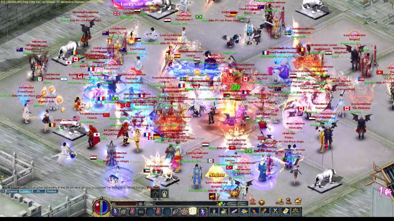 Cross Elite PK ( All Servers) 29 August