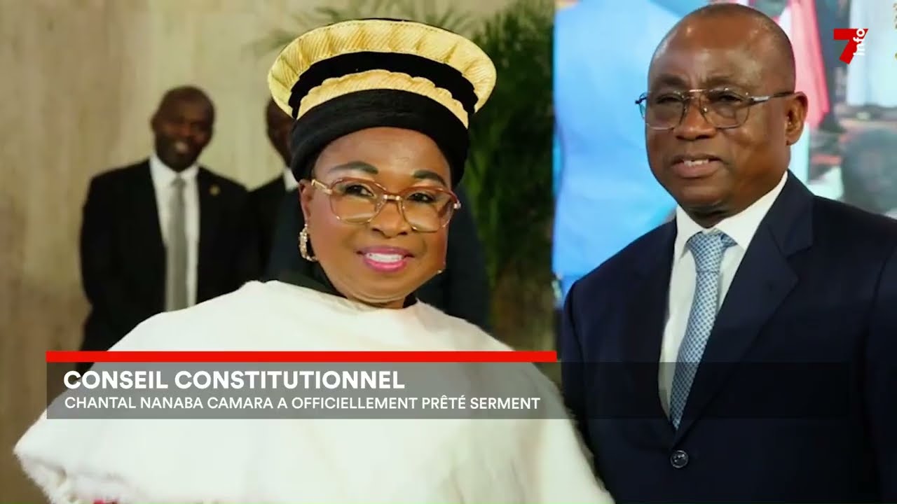 Conseil constitutionnel : Nanaba Camara prête serment